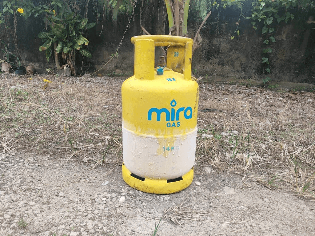 LPG tank found at Chen's house