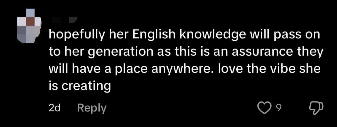 Makcik Floors Netizens With English Skills While Conversing With Portuguese Tourists comment 2