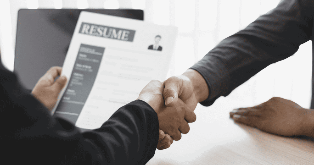 men shaking hands
