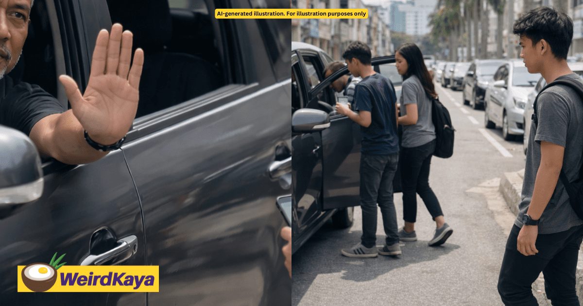M'sian E-Hailing Driver Refuses To Take 4 Passengers Despite Four-Seater Booking, Claims It Will Damage The Car