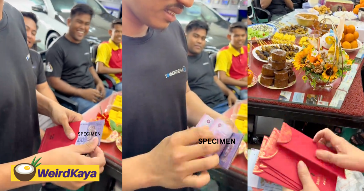 M’sian Employer Rewards Most Diligent Workers With Up To RM2,100 Angpau