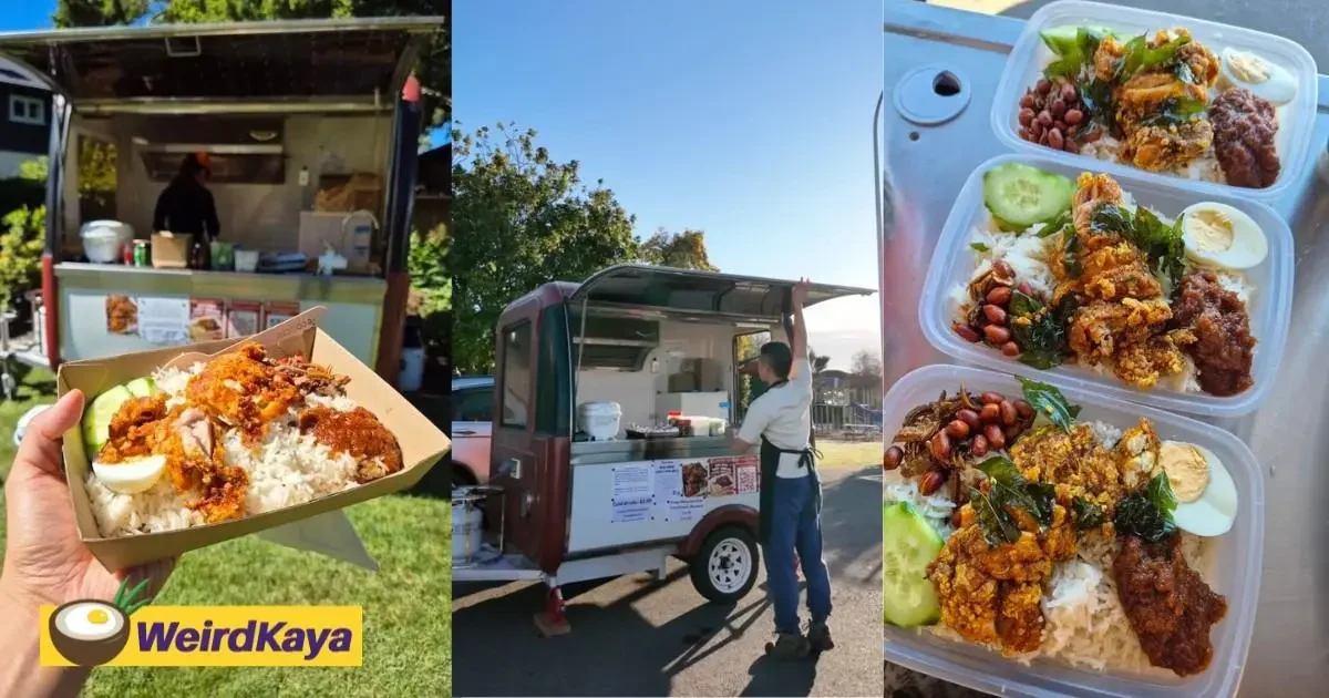 M'sian Man Sells Nasi Lemak For RM45 In New Zealand & It Looks Delicious!