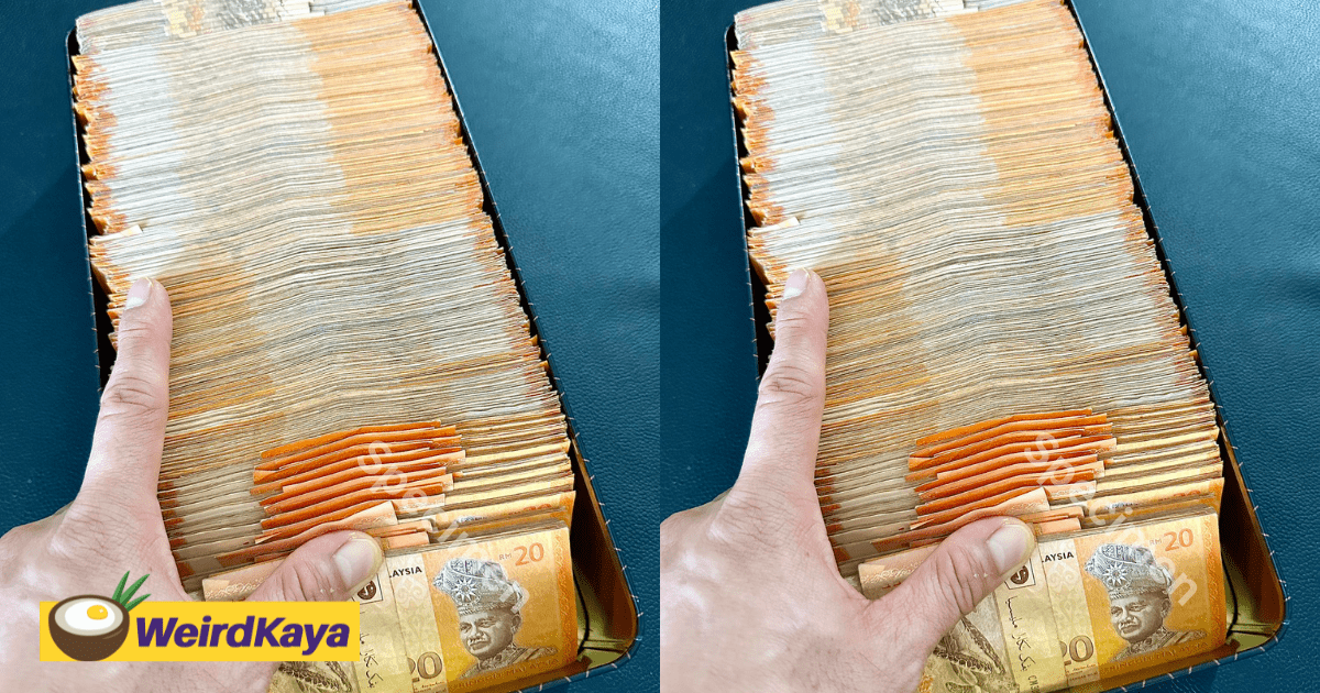 M'sian Now Has Around RM10,000 After Saving RM20 Notes He Gets Every Single Day