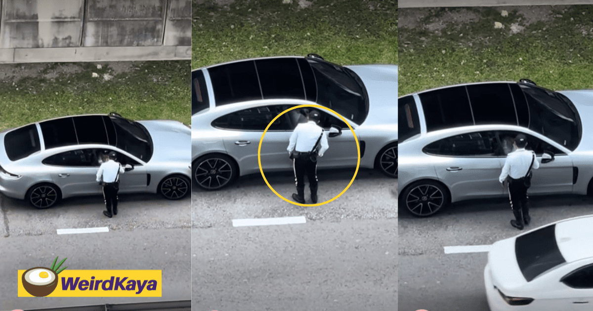 M'sian Policeman Filmed Allegedly Taking Bribe From Driver At Seri Kembangan, Probe Ongoing