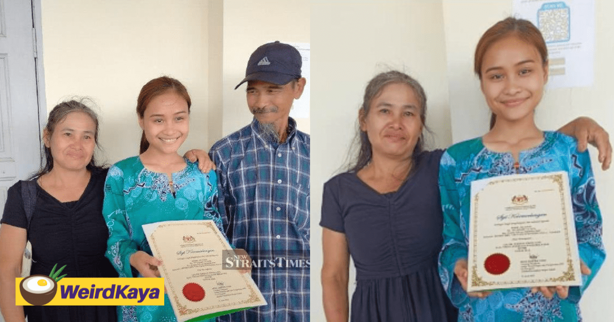 M'sian Rubber Tapper Borrows RM120 From Villagers To Celebrate Daughter's 4.0 GPA Score In STPM