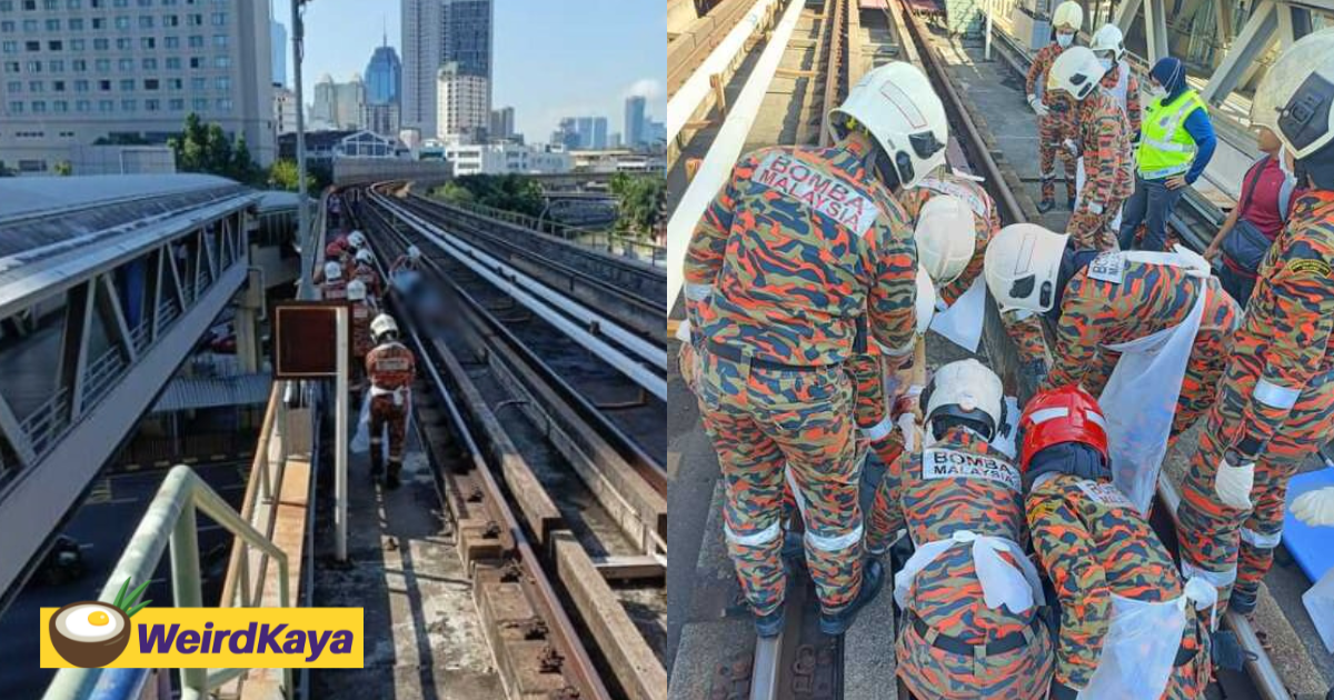 M'sian Visually Impaired Man Fatally Struck On LRT Track In KL