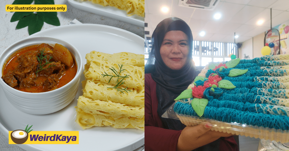 M'sian Woman Earns A Whopping RM15K Monthly From Selling Roti Jala