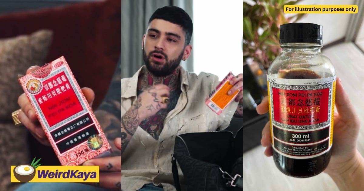 'My Special Elixir' - M'sians Surprised To See Zayn Malik Promote Pei Pa Koa Cough Syrup In Latest Clip