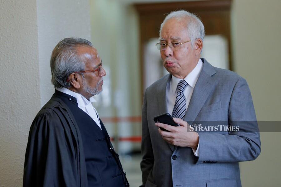 najib and Shafee Abdullah