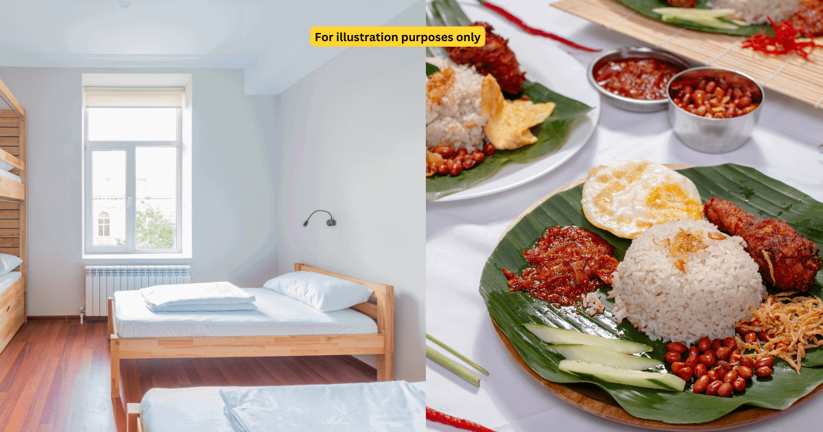 nasi lemak and dorm