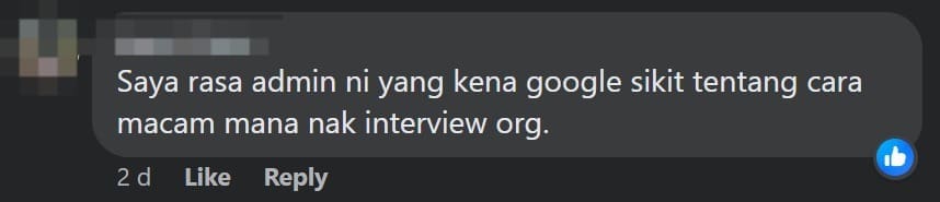 M'sian Employer Mocks Interviewee For Her Lack Of Manners, Gets Bashed By Netizens Instead
