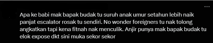 netizen comment on the incident
