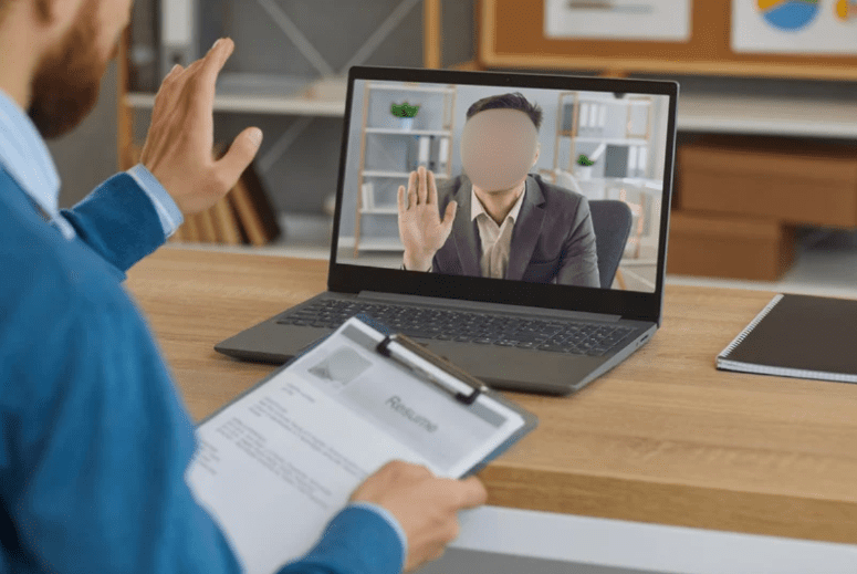 online job interview
