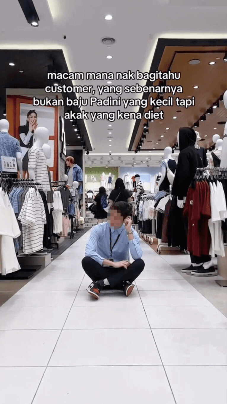 Padini fat shaming screenshot