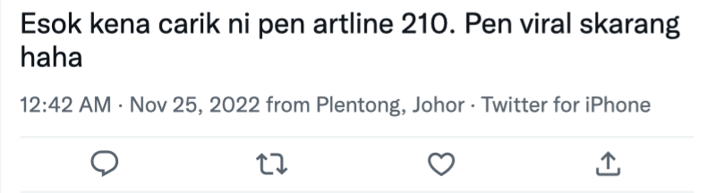 Pen Artline 0.6 Anwar Swearing-in comment 04