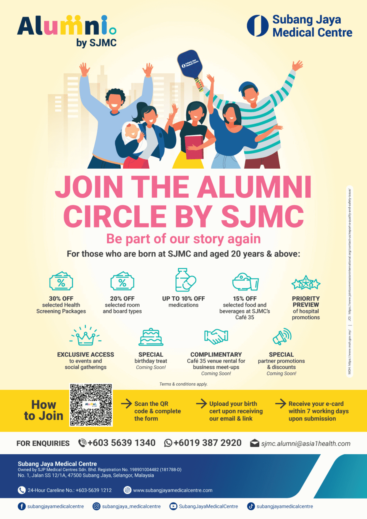 Photo 1 - The Alumni Circle by SJMC offers a range of privileges designed to support lifelong health and wellbeing.