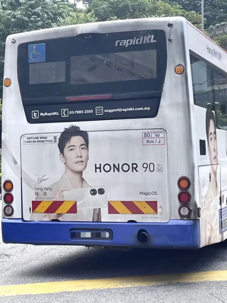 RapidKL bus