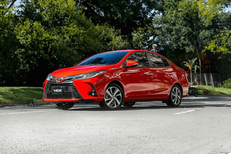 RED TOYOTA VIOS