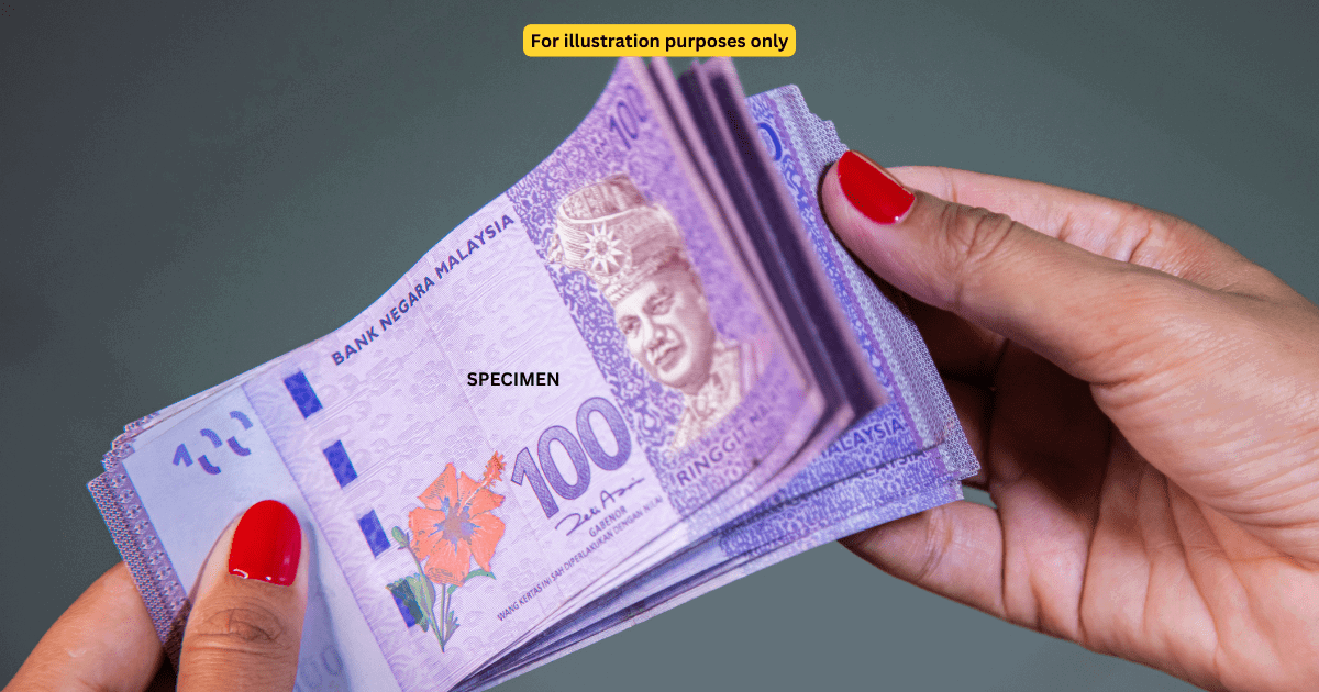 RINGGIT COUNTING RM100