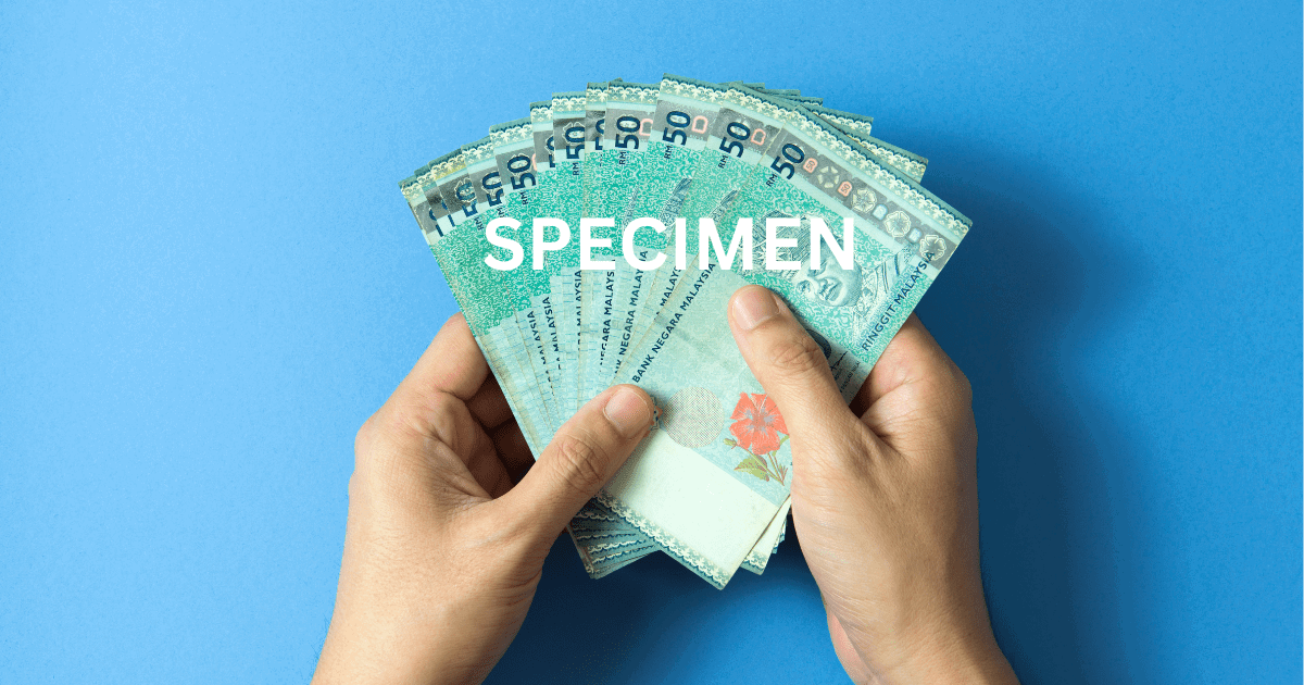 RINGGIT IN HANDS