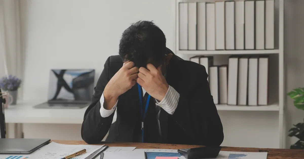 sad employee