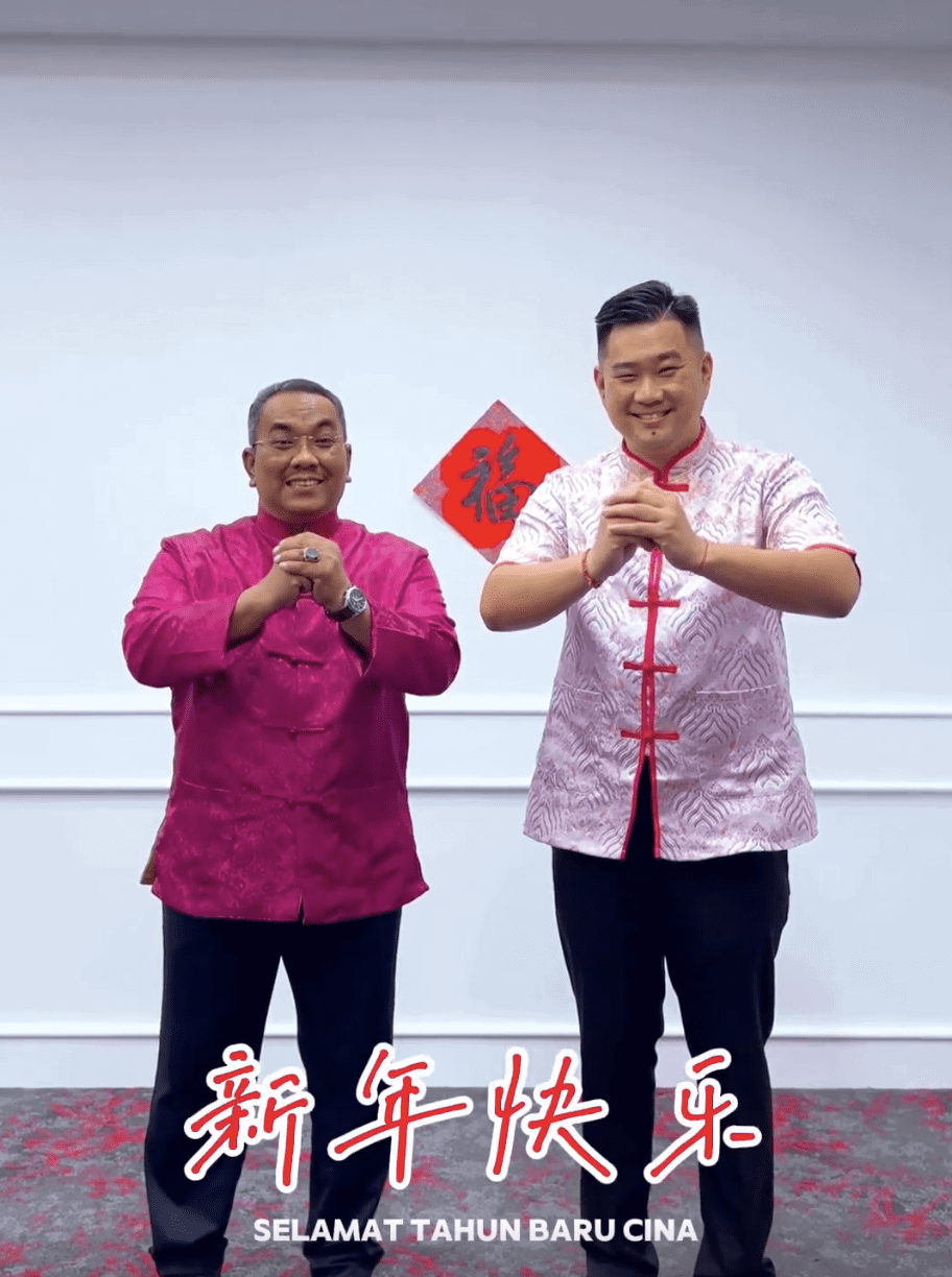 Sanusi Wishes Chinese New Year 3