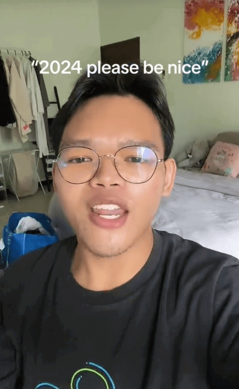 M'sian TikToker Peruz 'rants' about people asking 2024 to be nice to them