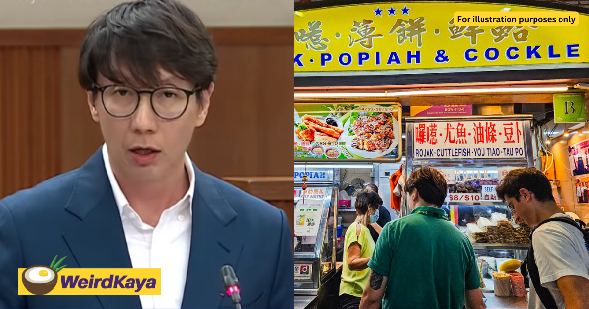 Our Hawker Food Is 2 Times Cheaper Than KL's Based On Median Income, Claims S'porean MP
