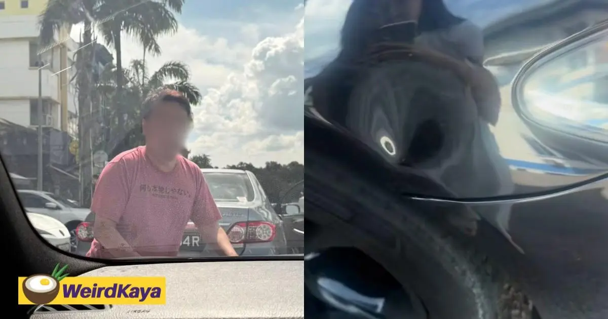 SG-Registered Car Driver Spits on M’sian Man & Kicks His Car In JB Over Traffic Dispute