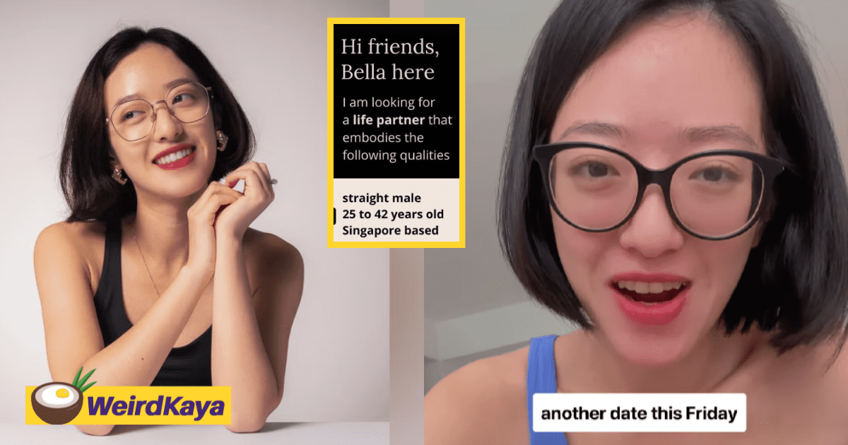 S’pore Single Woman Offers RM7,000 Reward to Anyone Who Finds Her a Life Partner