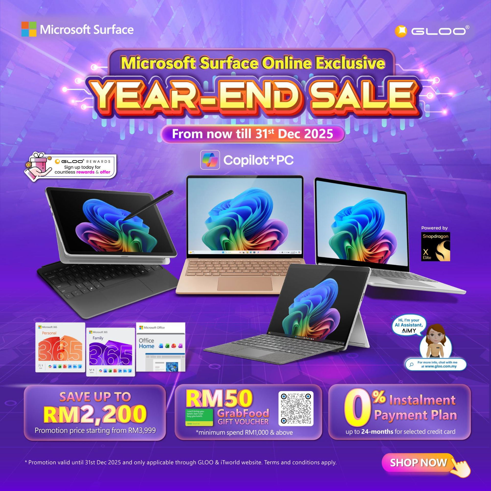 Still Stuck With An Aging Laptop? These Microsoft Surface Year-End Deals Might Change Your Mind