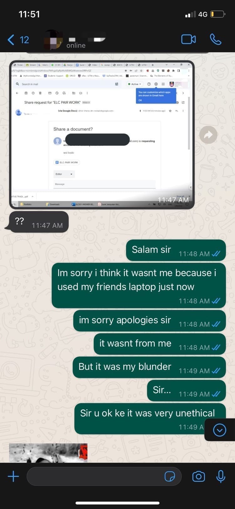 Uni student apologises to lecturer for calling him 'bodo'