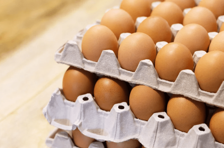 tray of eggs