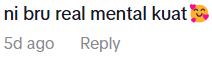 TT netizen's comment