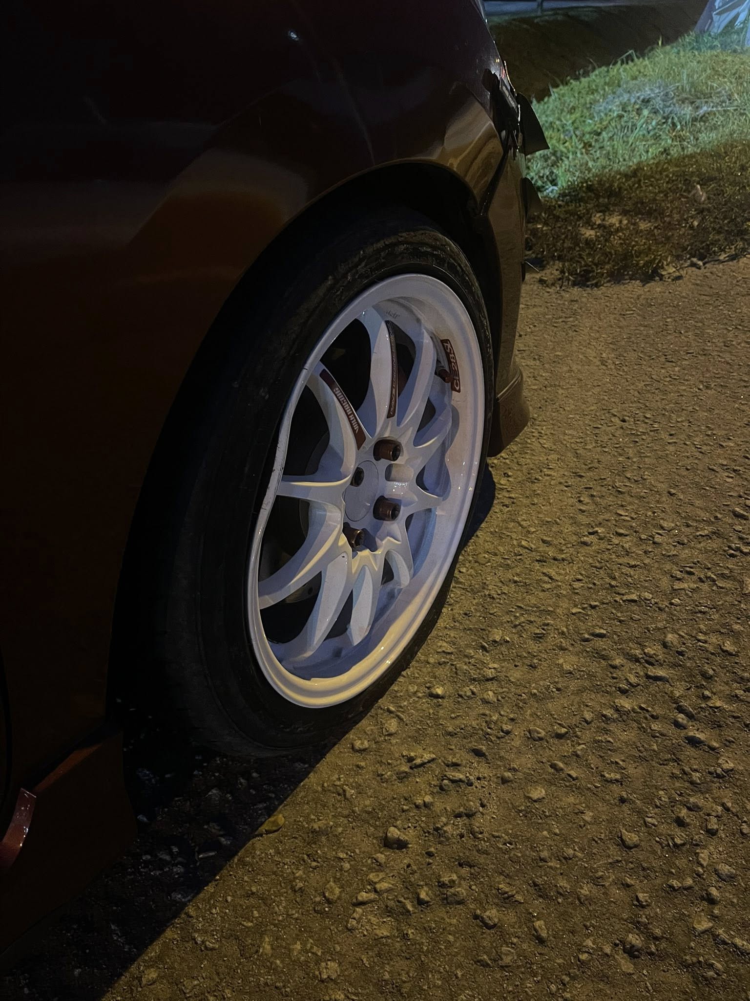 Tyre burst