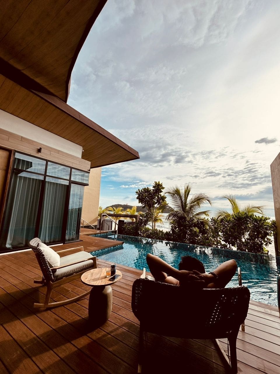 Villa Sunset view