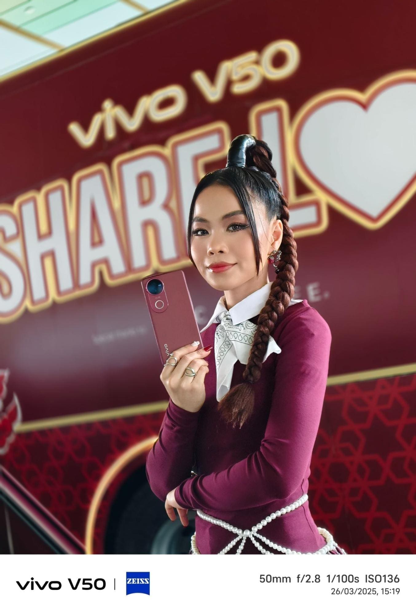 vivo V50 50MM lenghts