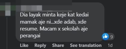 'Got Job?'- 17yo M'sian Applies For Job Without Resume Or Proper Manners, Gets Criticised By Netizens comment 2