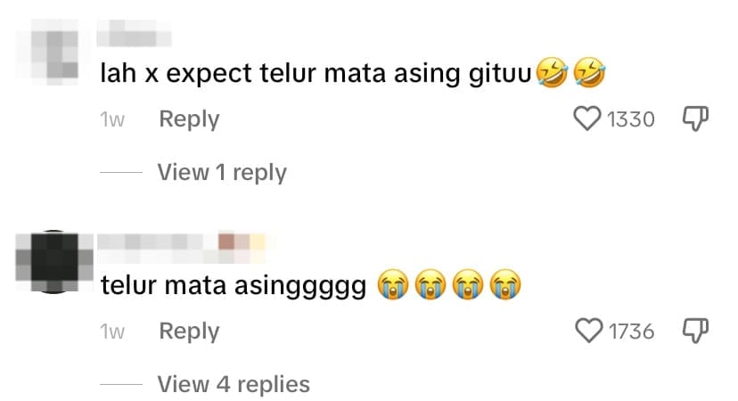 M’sian Woman Speechless After Her Request For Fried Egg To Be Put Separately Get Taken Literally