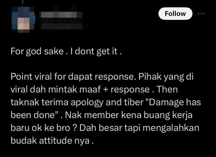 Netizen comment 1