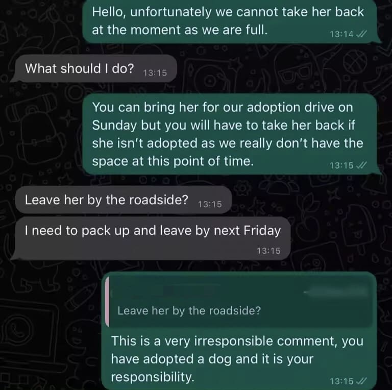 M'sian woman leaves Teh behind