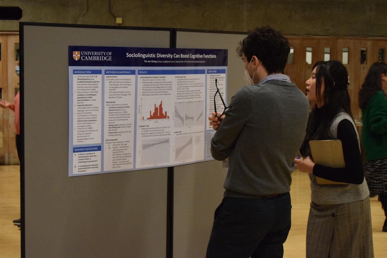 Yin Jue's thesis research in Cambridge