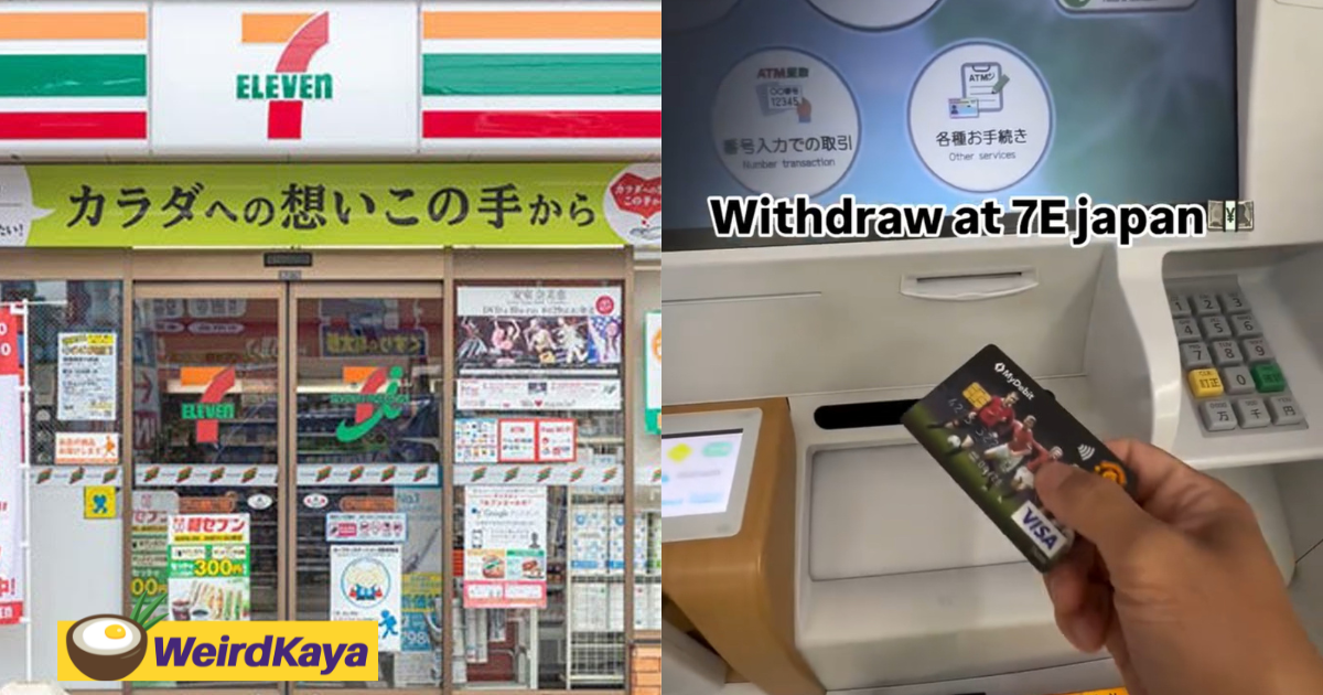 You Can Withdraw Yen In Japan Using Your Maybank Or CIMB Card At 7-Eleven ATMs & It Even Speaks Malay