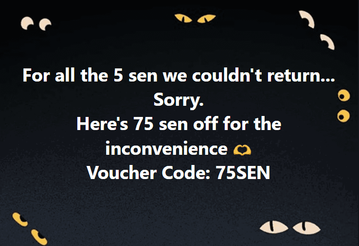 Zus Coffee 75 sen promo