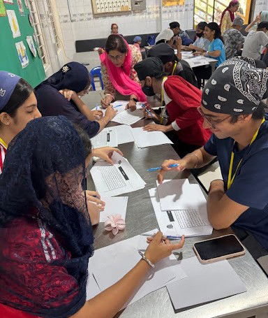 1 - Sikh youths participating in a youth development workshop organised by EKTA and Gurbaninaad at Gurdwara Sahib Klang this year