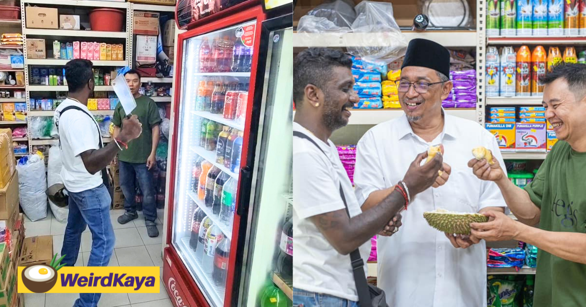 1-by-1 ‘rematch’ turned out to be durian party & aimed to promote racial harmony | weirdkaya