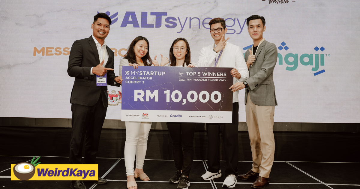 10 innovative startups shine at mystartup accelerator demo day, 6 startups secure investments up to rm750k | weirdkaya