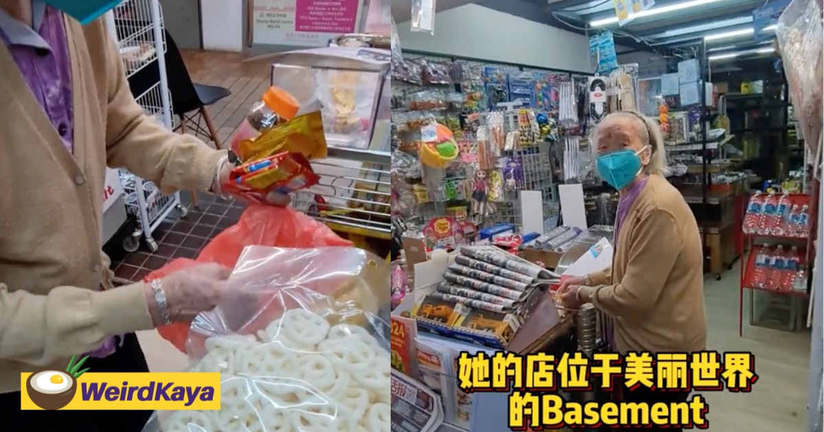 101yo grandma sells snacks & toys at provision shop in s'pore, proves that age is just a number | weirdkaya
