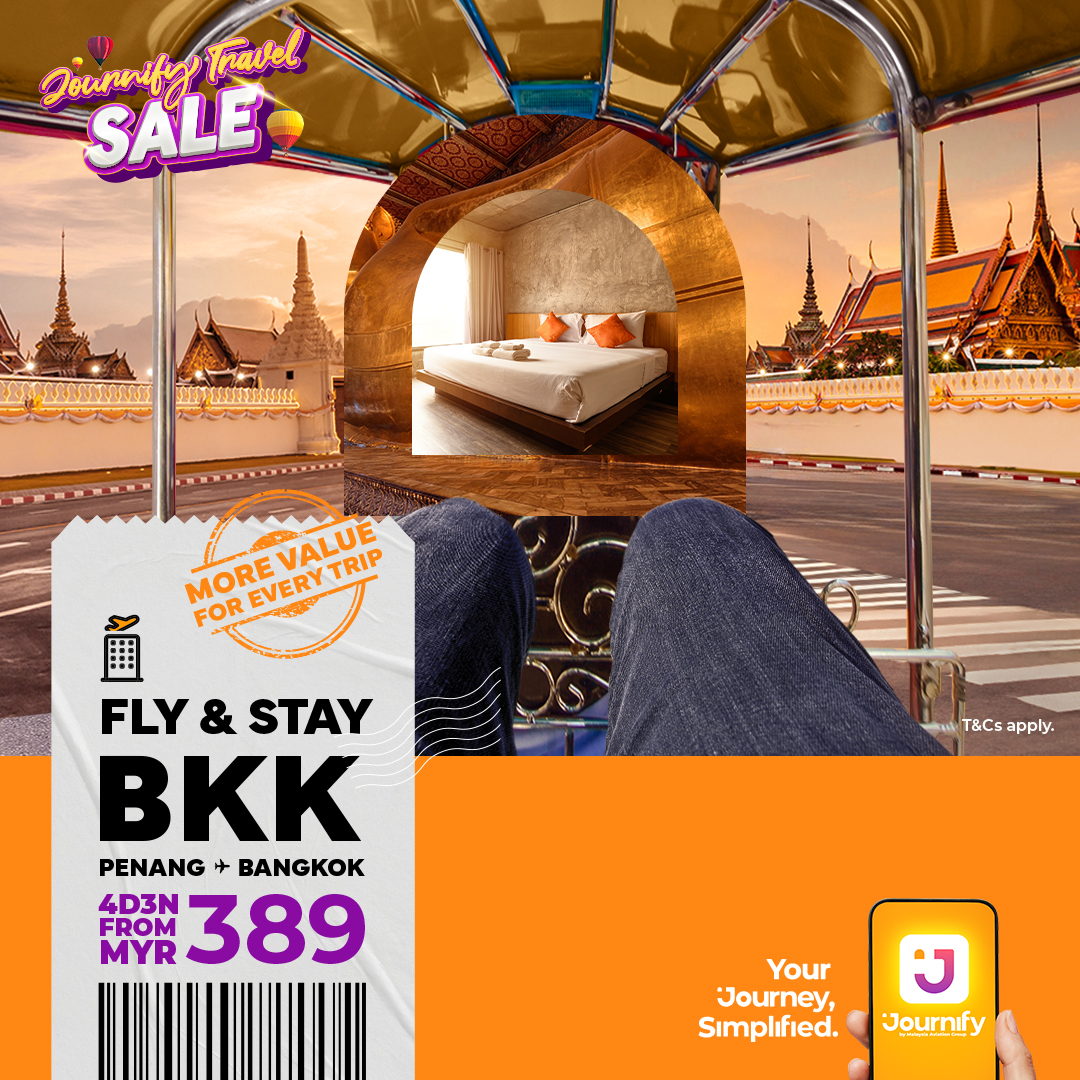 You can now travel with budget-friendly fly & stay packages starting from just rm379 for 3d2n | weirdkaya
