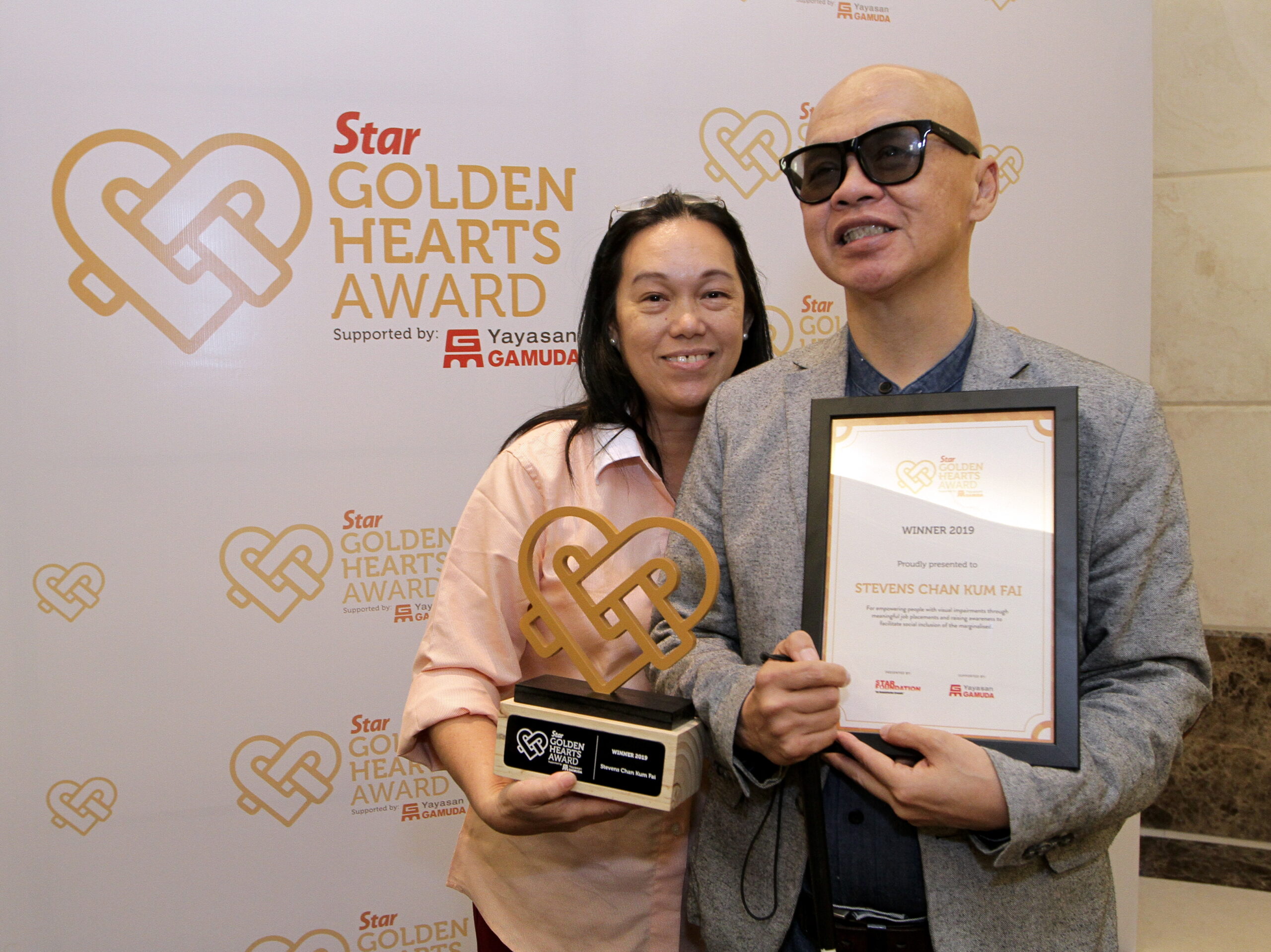 Star golden hearts award 2019 : awards presentation ceremony.